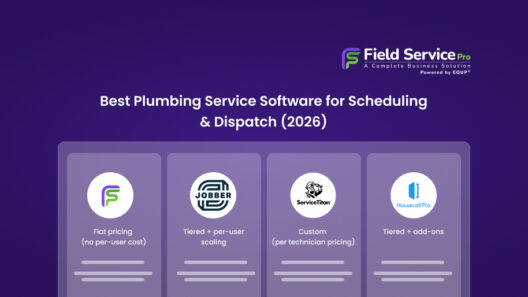 plumbing service software