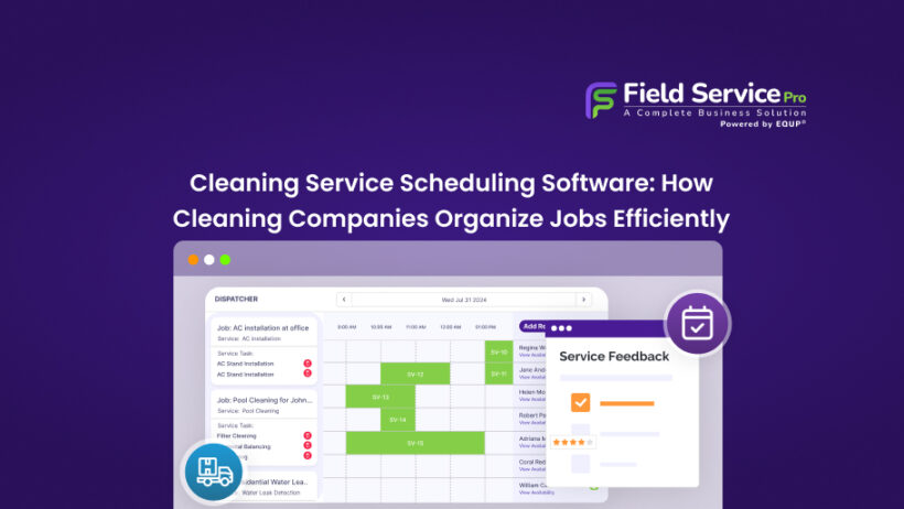 cleaning service scheduling software