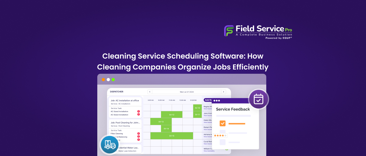 Cleaning Service Scheduling Software for Cleaning Businesses