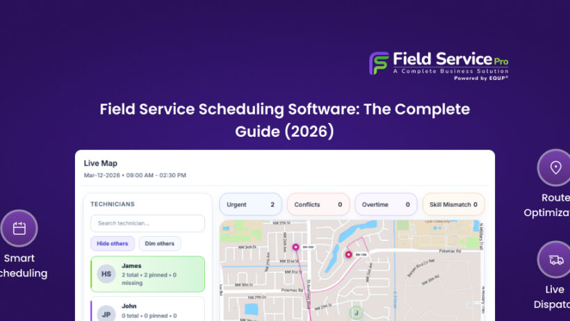 Field Service Scheduling Software