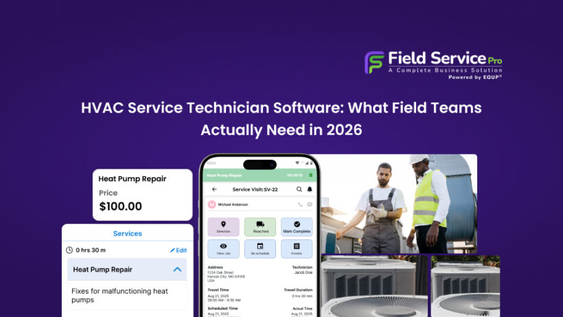 HVAC Service Technician Software