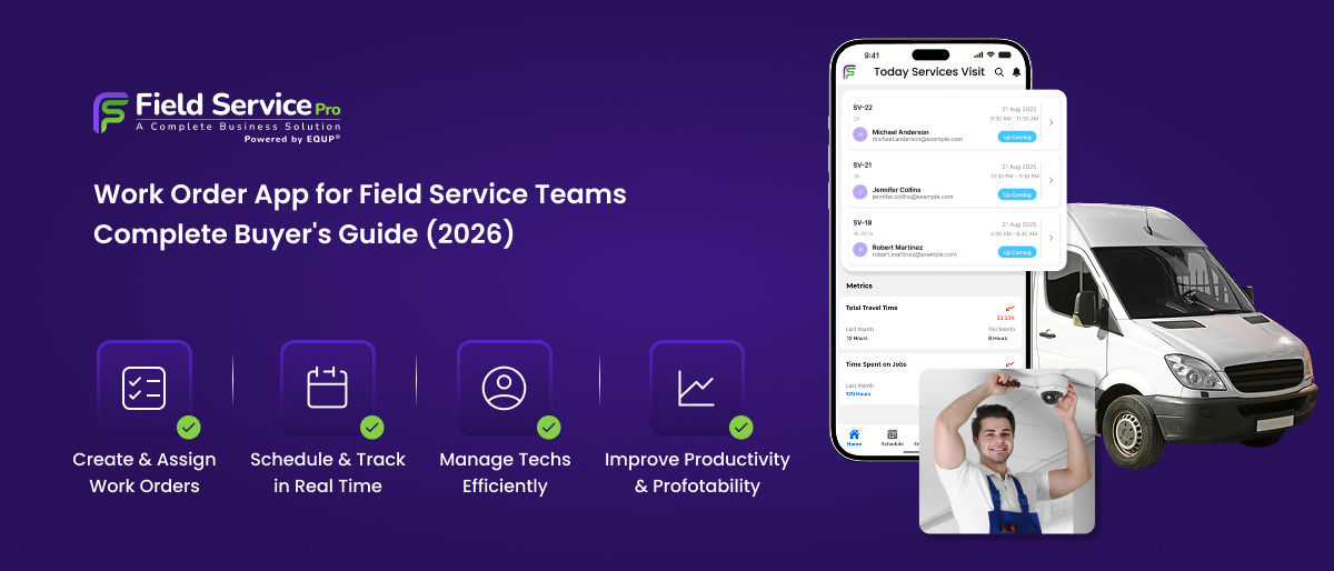 Best Work Order App for Field Service Teams 2026