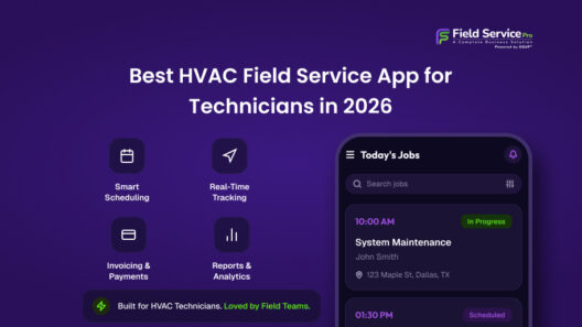 HVAC field service management software