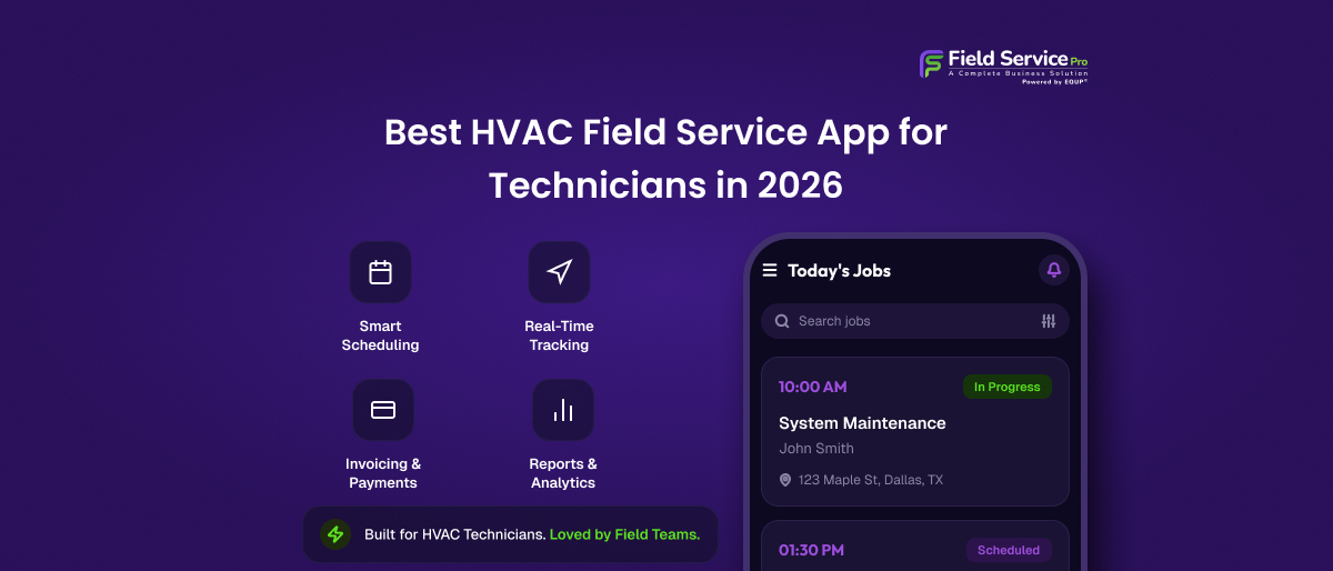 HVAC field service management software
