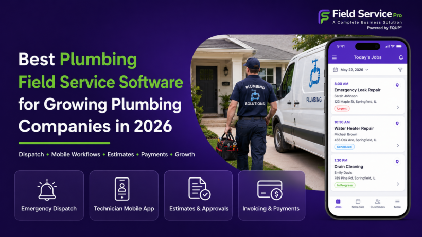 plumbing field service software