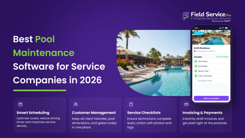 pool maintenance software