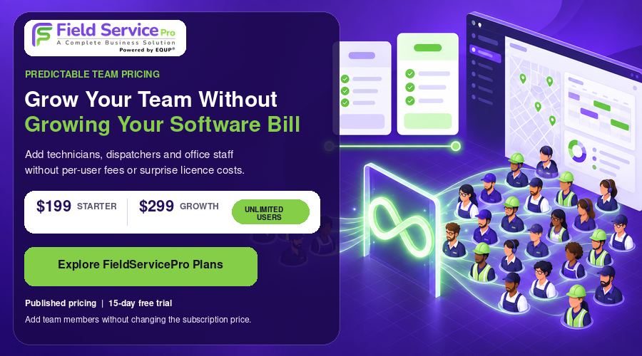 fieldservice pro unlimited users pricing