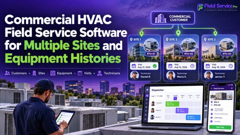 commercial HVAC field service software