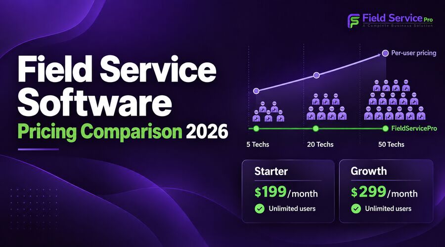 field service software pricing comparison