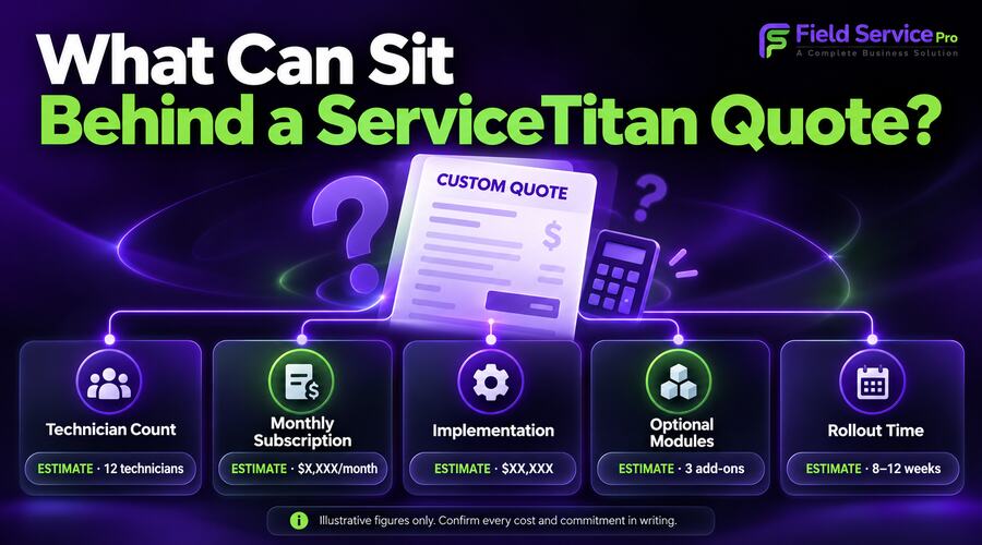ServiceTitan Quote Cost