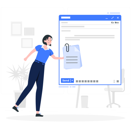 Enviar ou agendar e-mails